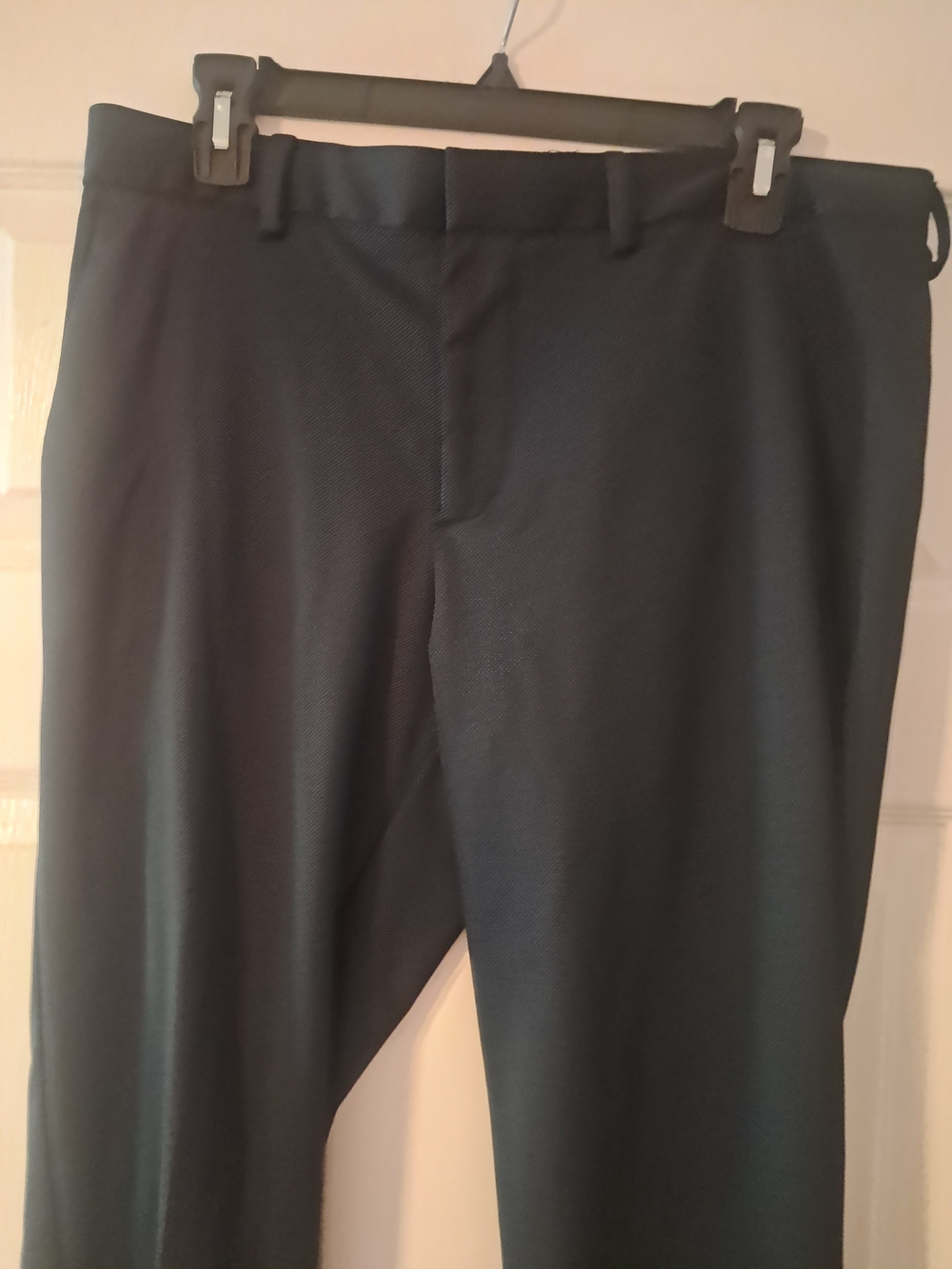 Source Unknown Men's Black Dress Trousers - Tailored Straight
